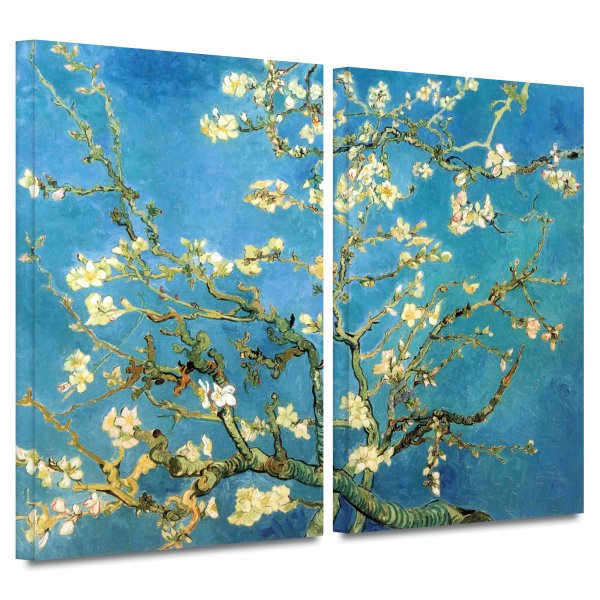Винсент Ван Гог "цветущие ветки миндаля" 1890 г.