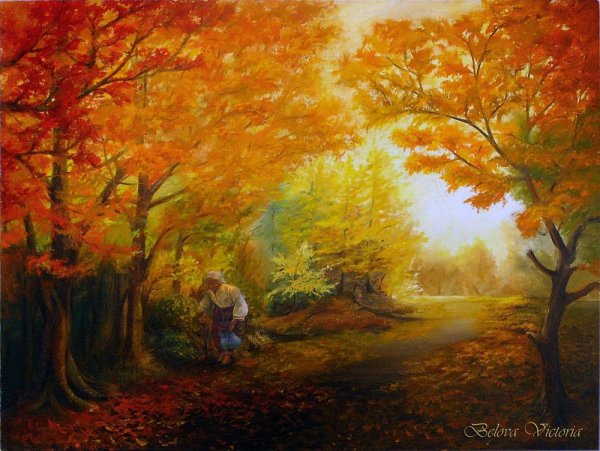 Осенний пейзаж знаменитых художников