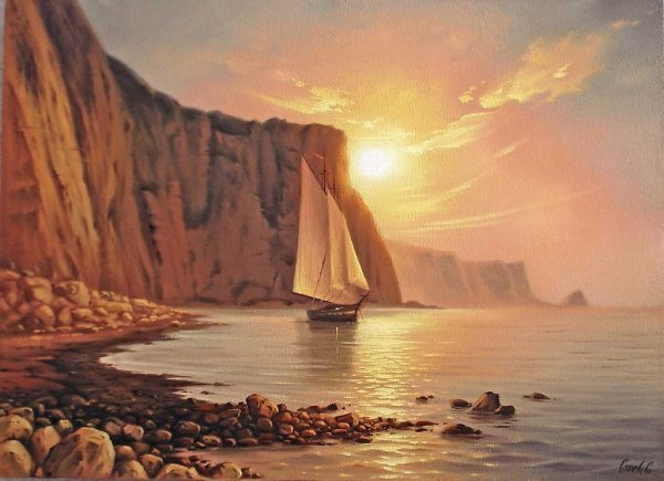 Картины Сергея Стоева морские пейзажи