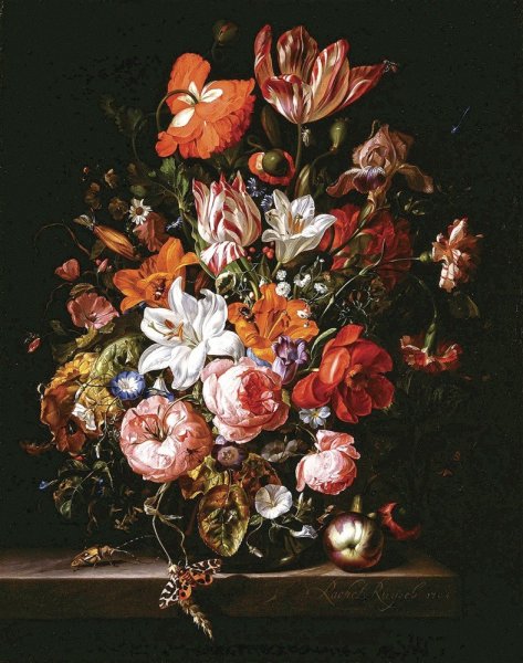 Рашель Рюйш (Rachel Ruysch, 1664-1750, Flemish)