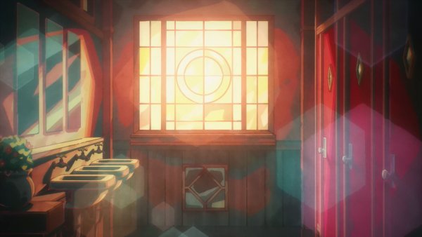 Туалетный мальчик Ханако фоны из аниме