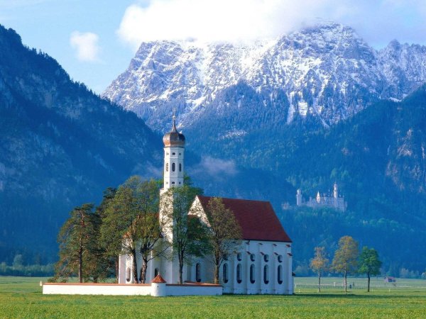 Церковь в Швангау Бавария
