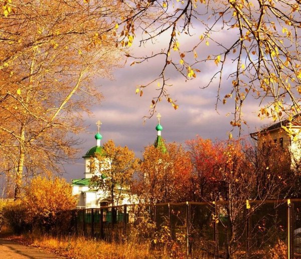 Церковь Тамбов осень