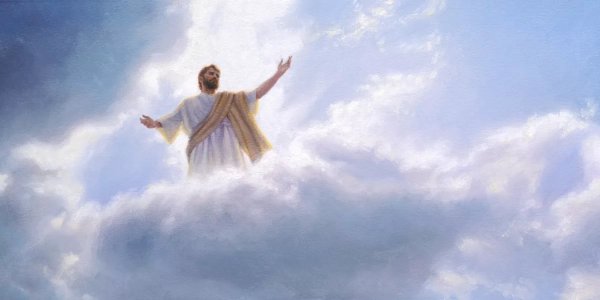 Христос на фоне неба