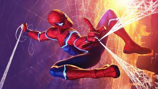 Marvel человек-паук 4k персонаж