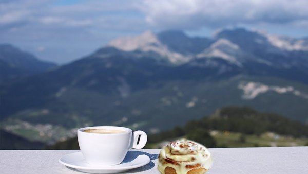 Чай с видом на горы