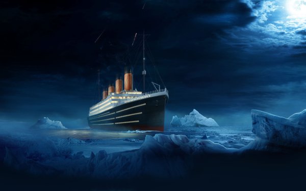 Гибель Титаника 4к