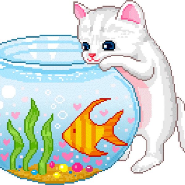Рыбка для кошки
