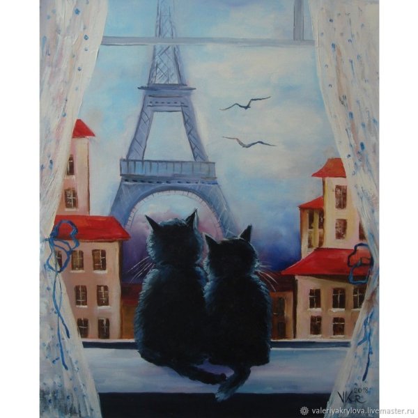 Коты в Париже