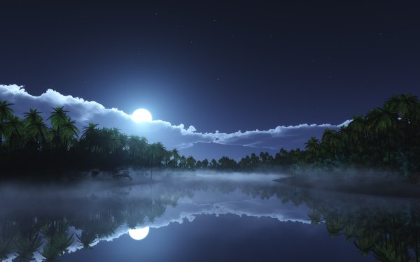Ночные пейзажи природы