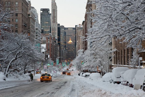 Зимний Нью-Йорк 2021