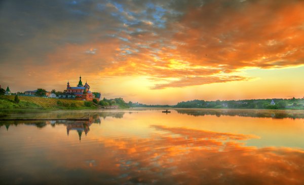 Ладога Новгород река