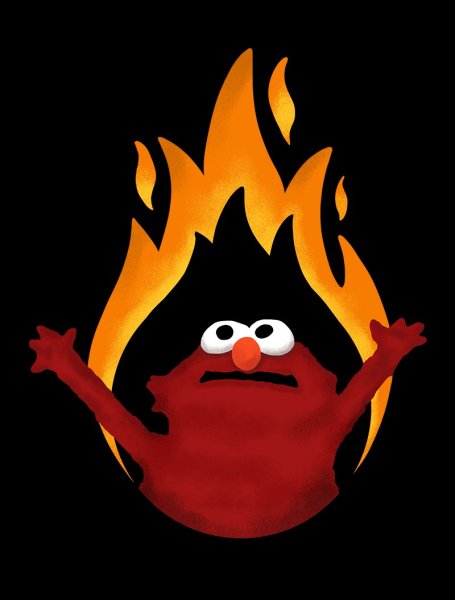 Elmo в огне