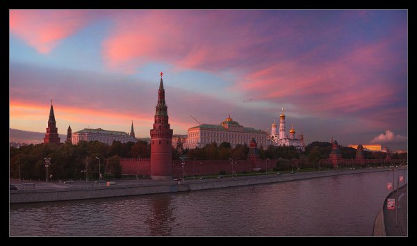 Кремль на закате