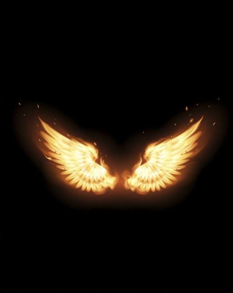 Горящие Крылья ангела