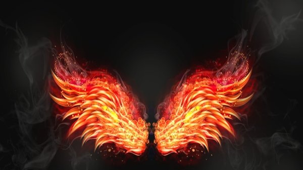 Крылья из пламени