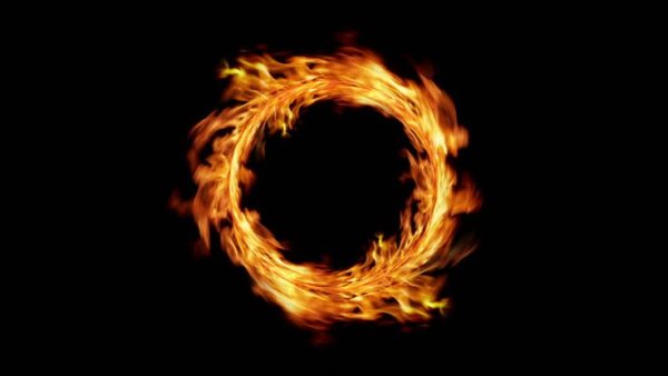 Огонь круг