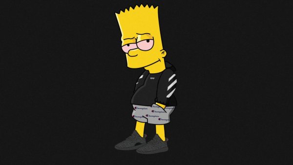 Барт симпсон человек