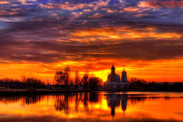 Православная Церковь закат