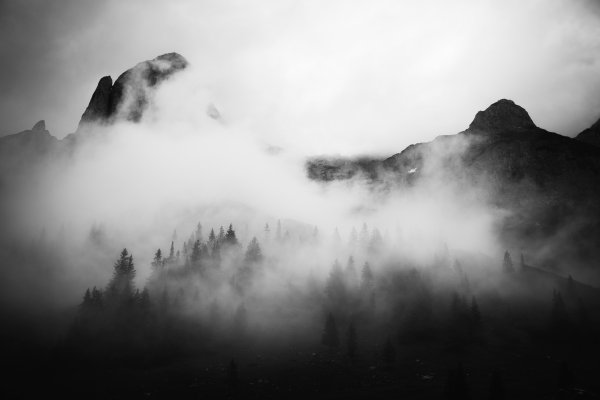 Туманный пейзаж