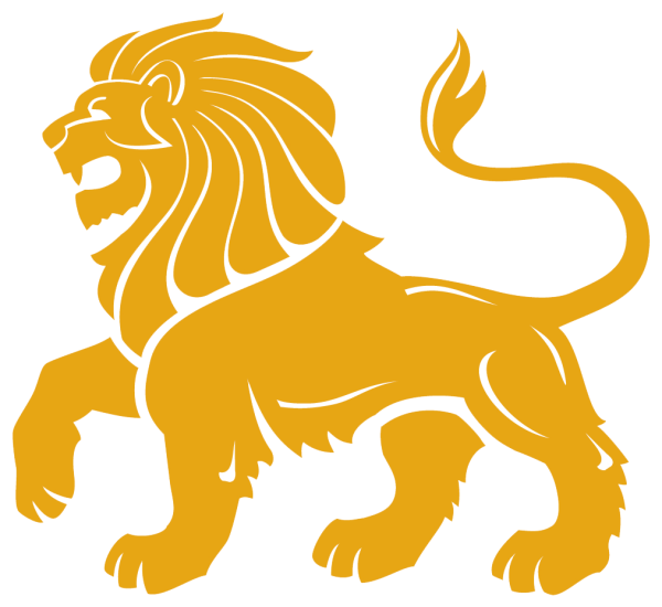 Герб со львом