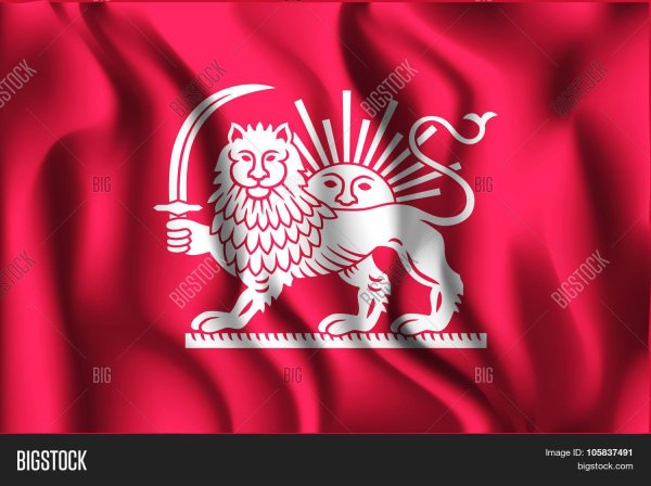 Флаг со львом