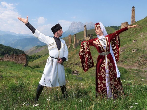 Народы Кавказа ингуши национальный костюм
