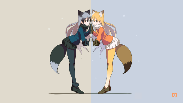 Ezo Red Fox Kemono friends аниме