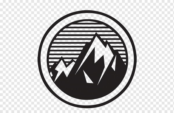 Логотип горы без фона