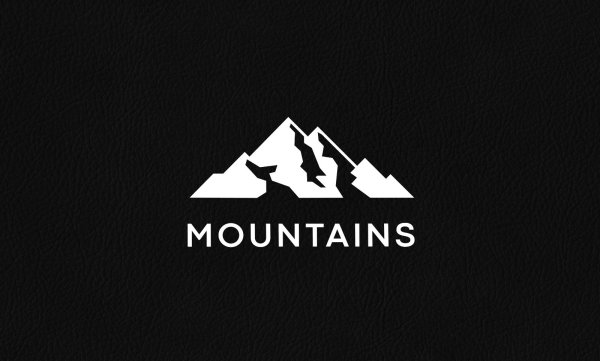 Красивый логотип горы