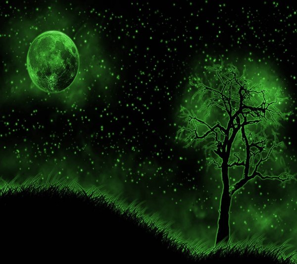 Зеленая Луна