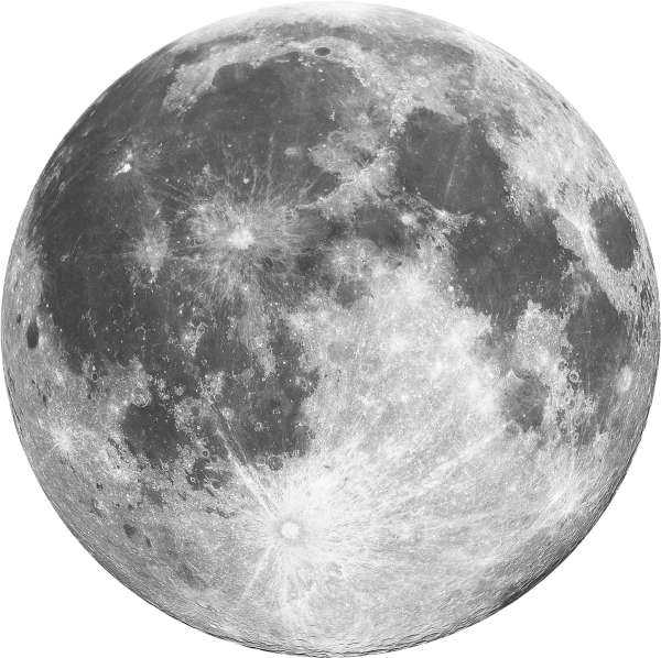 Луна круглая