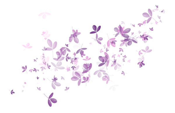 Фиолетовые узоры на белом фоне