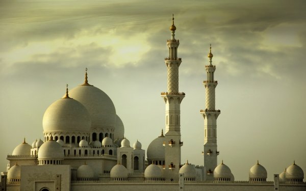 Мечеть мубарак белый минарет