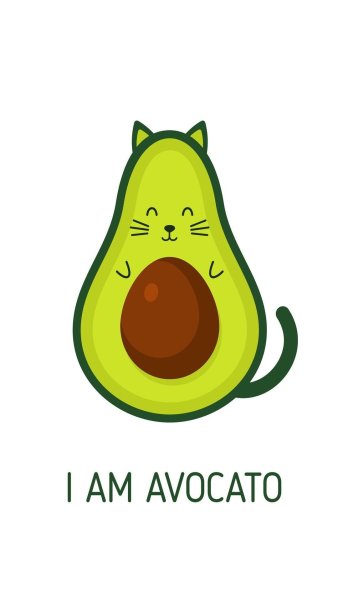 Авокадо кот