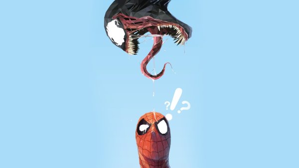 Марвел человек паук и Веном
