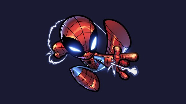 Marvel Spider man мини человек паук