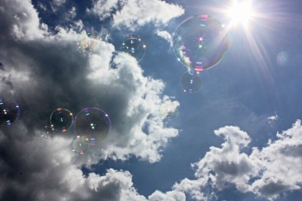 Воздушные мыльные пузыри