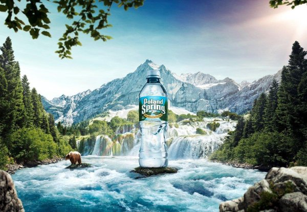 Реклама минеральной воды Нарзан