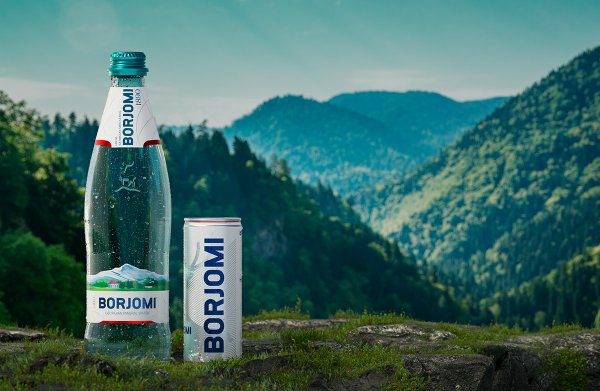 Минеральная вода Borjomi, 1 л