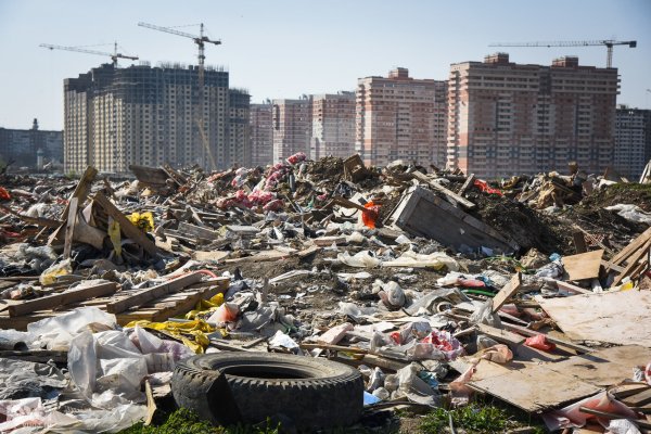 Полигон отходов в Краснодаре