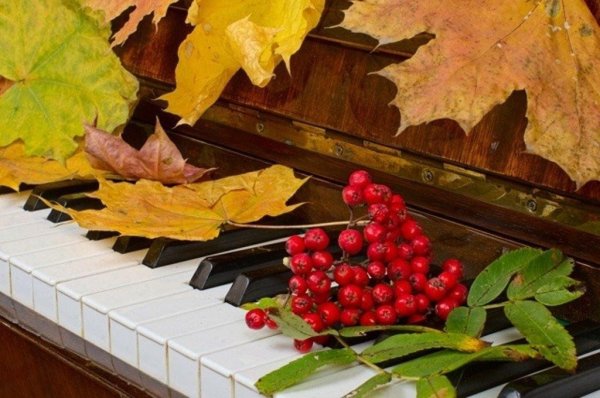 Осень пианино
