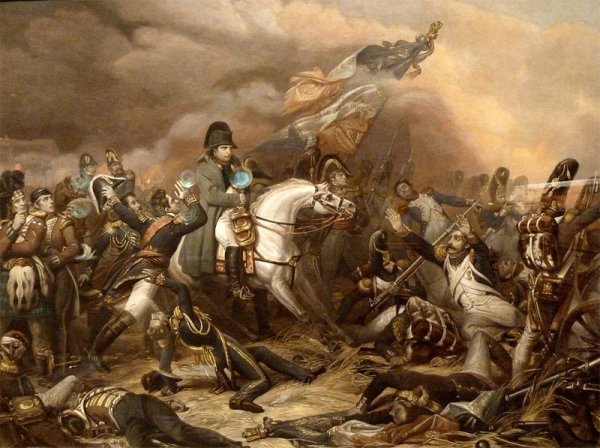 Битва при Ватерлоо картина Наполеон