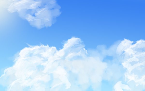 Голубое небо