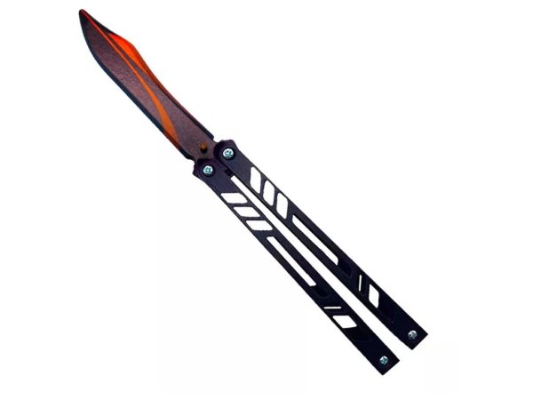 Нож бабочка черная вдова Standoff 2
