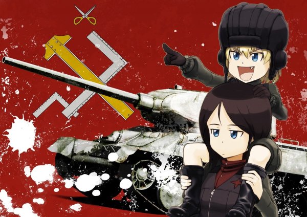 Аниме girls und Panzer правда