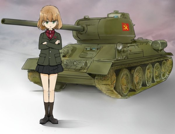 Girls und Panzer т-34