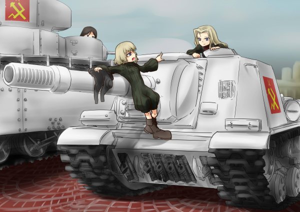Аниме girls und Panzer правда