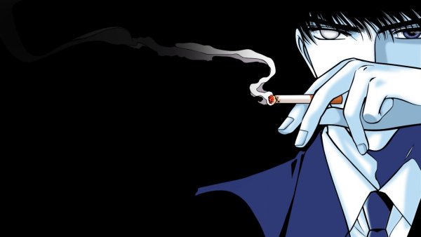 Аниме персонажи с сигаретой