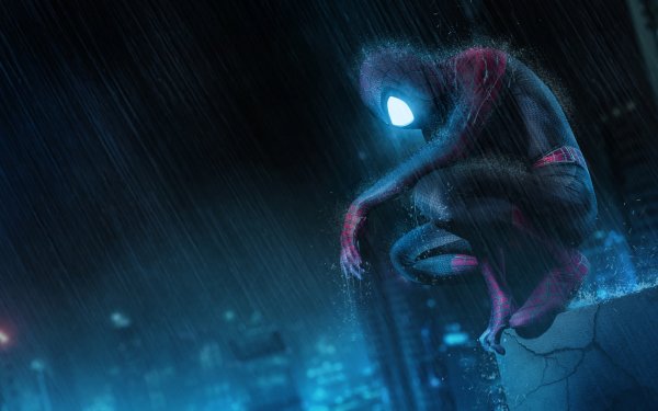 Человек паук ночью